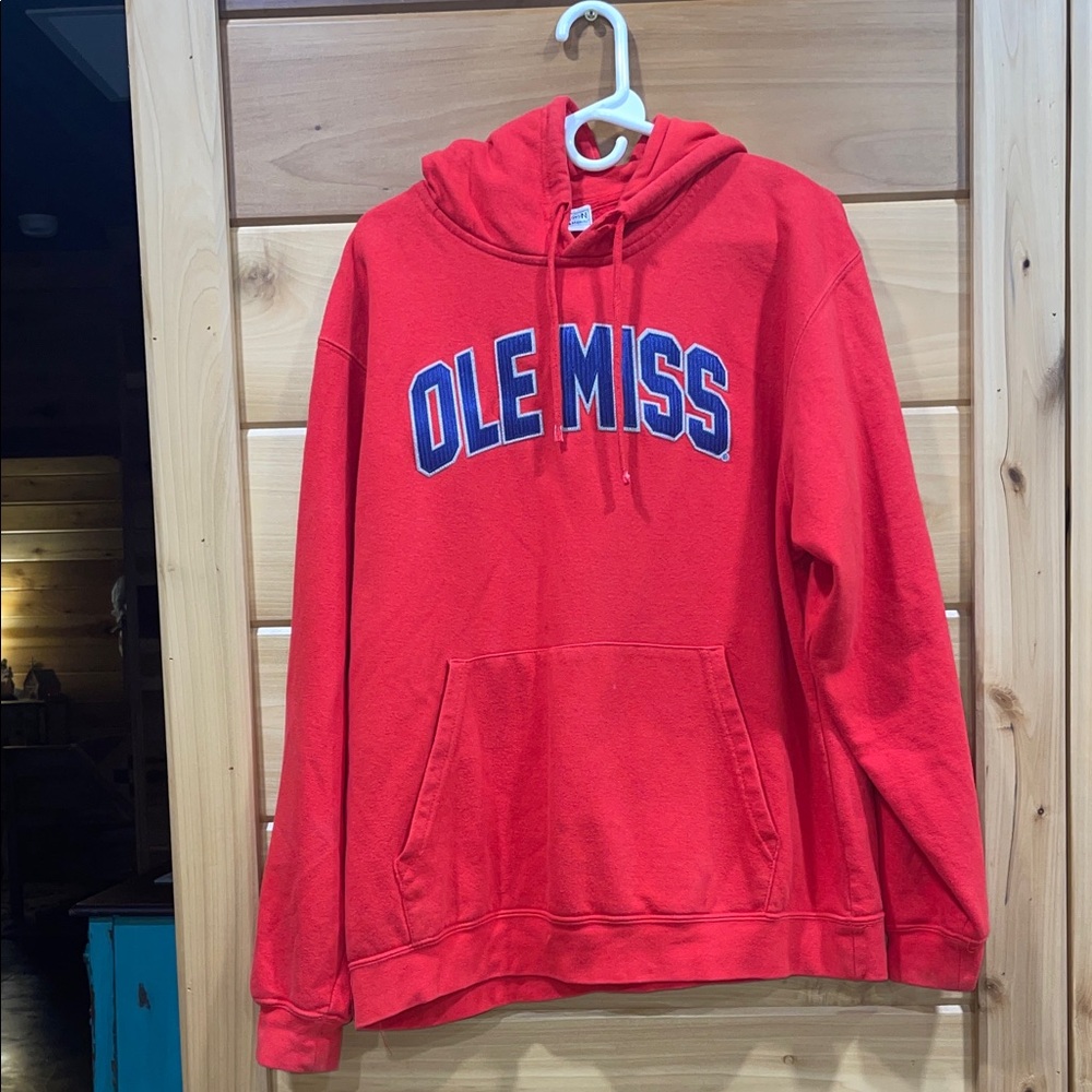 Majestic Women's Red Ole Miss Sweater